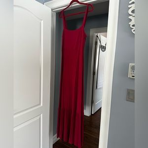 NWT Banana Republic tiered maxi knit dress